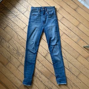 Abercrombie ultra high rise skinny jeans